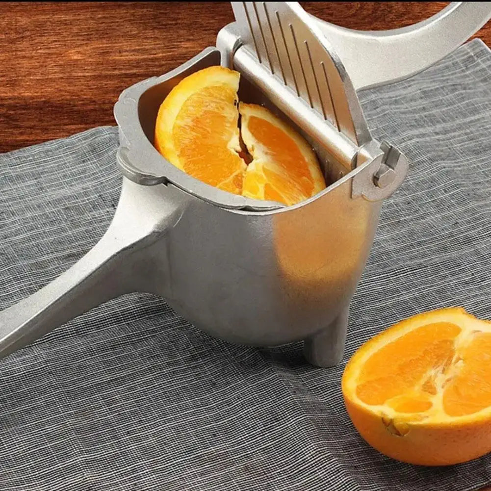 Multi-Functional Handheld Aluminum Citrus Juicer - Ideal for Home Use