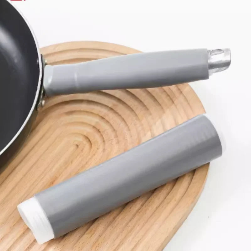 Heat-Resistant Rubber Cover for Pot Handles - Anti-Scalding Protection
