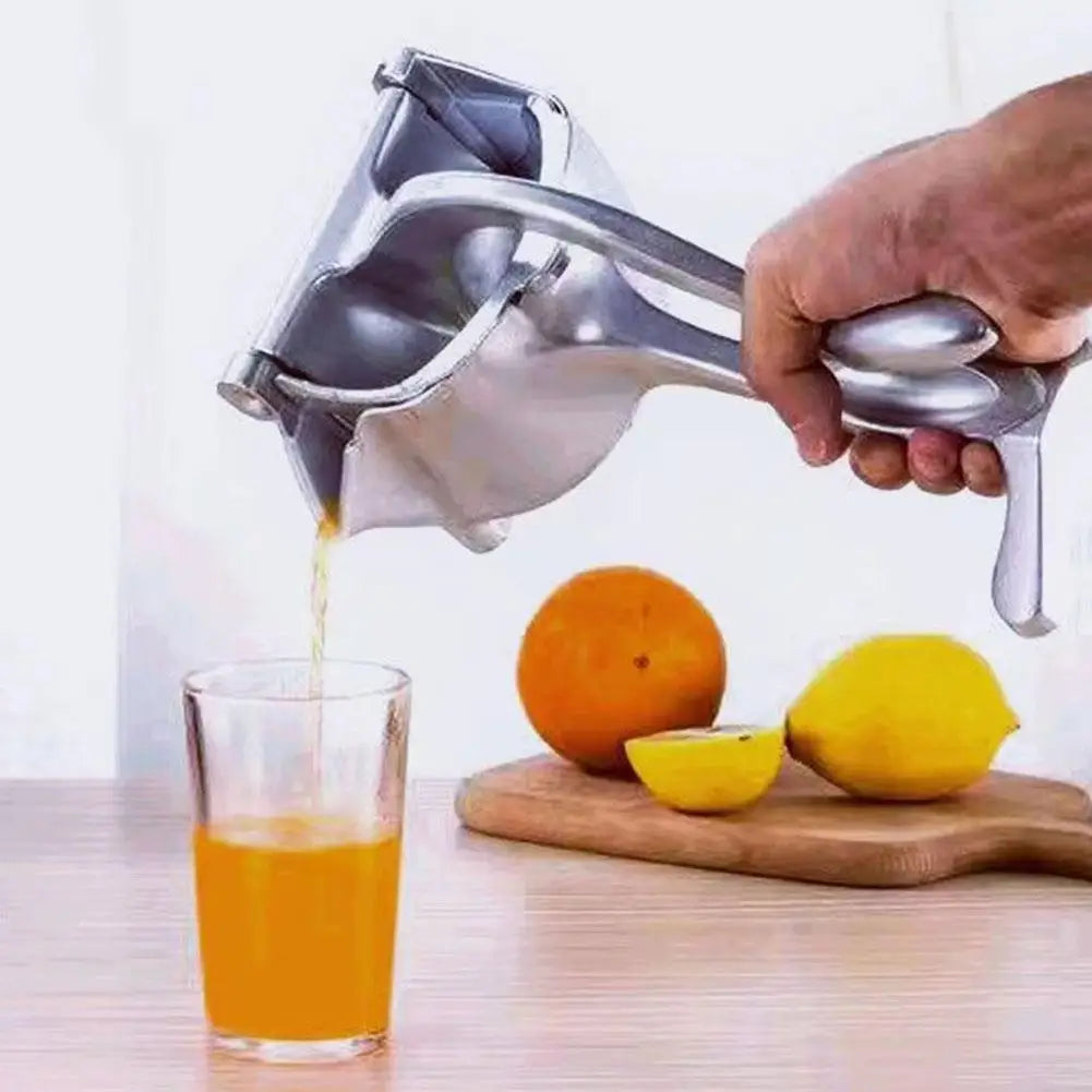 Multi-Functional Handheld Aluminum Citrus Juicer - Ideal for Home Use