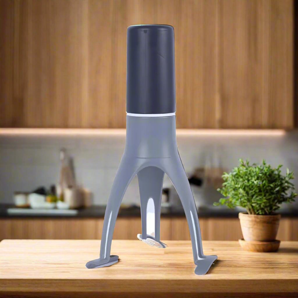 Rechargeable USB Automatic Pan Stirrer with Timer - Unique Kitchen Gadget