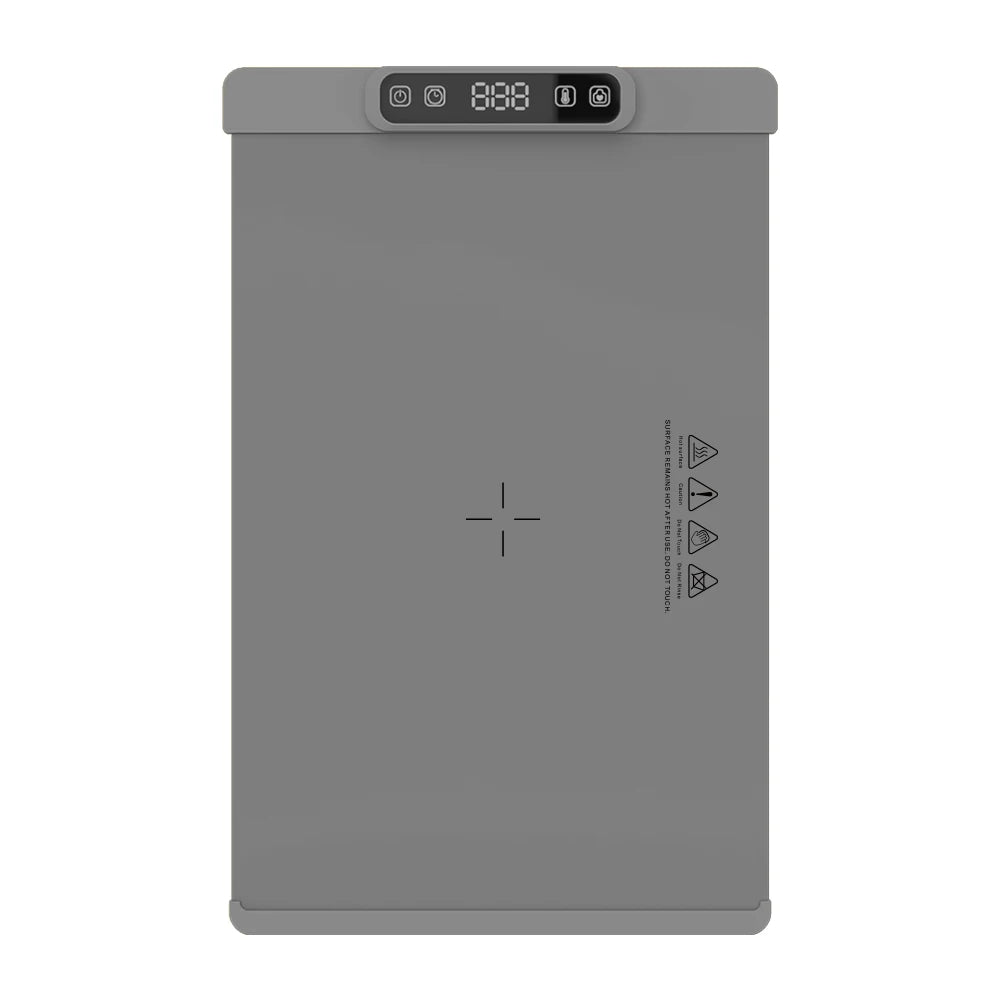 Coil Foldable Silicone Electric Food Warming Tray - Flexible Hot Plate Buffet Roll-Up Mat