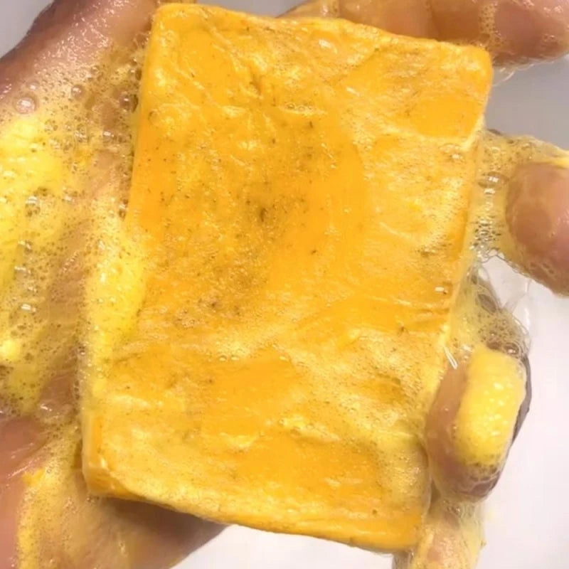 Illuminating Turmeric & Kojic Soap Bar for Face and Body -  Skin Lightening Formula