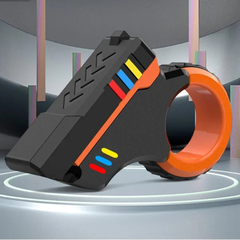 Haptic Sensory Fidget Spinner Toy with Stress Relief Ratchet Wheel - Perfect for Kids and Adults