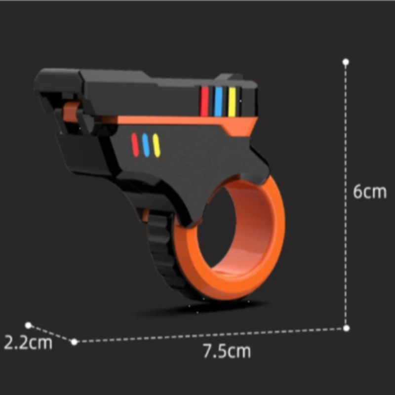 Haptic Sensory Fidget Spinner Toy with Stress Relief Ratchet Wheel - Perfect for Kids and Adults