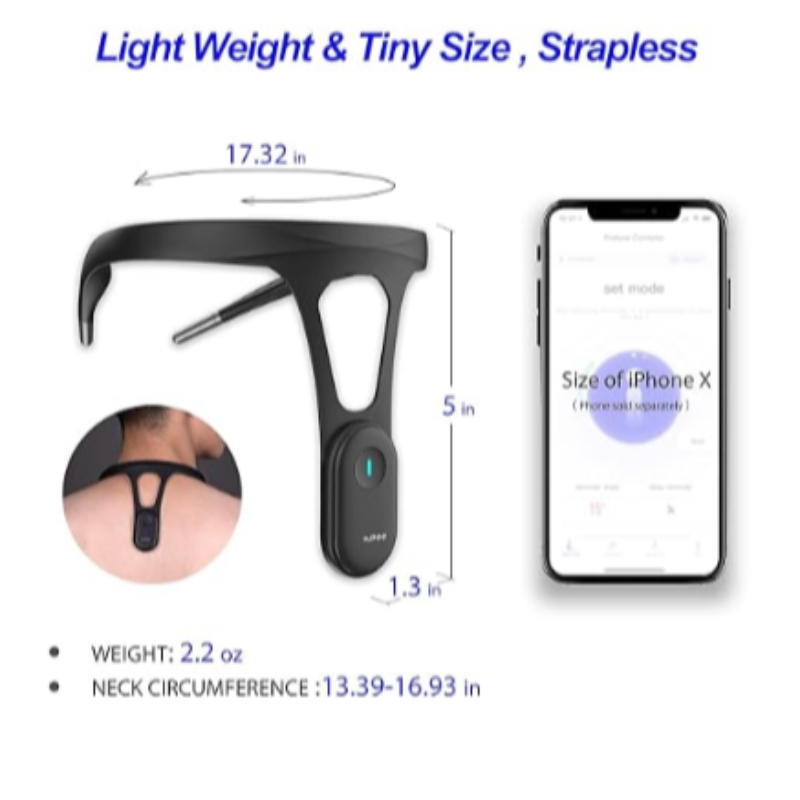 Smart Posture Correction Device - Scientific Back Training Monitor for Adults