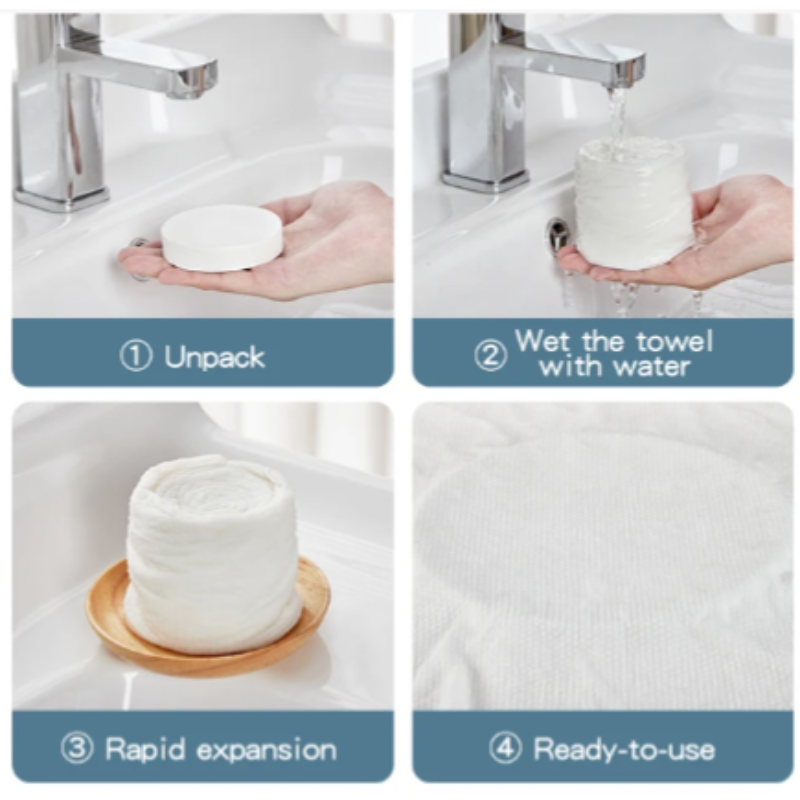 Extra-Large Soft Absorbent Disposable Compressed Travel Bath Towel